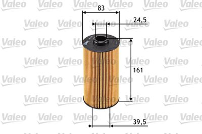 586570 VALEO Масляный фильтр