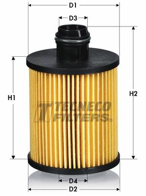 OL02506E TECNECO FILTERS Масляный фильтр