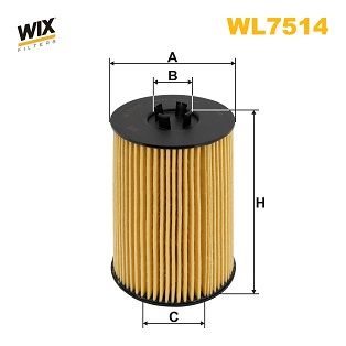 WL7514 WIX FILTERS Масляный фильтр