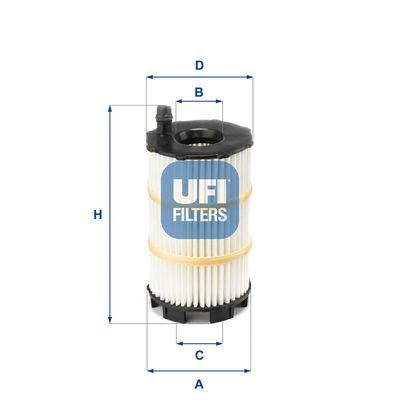 2514300 UFI Масляный фильтр