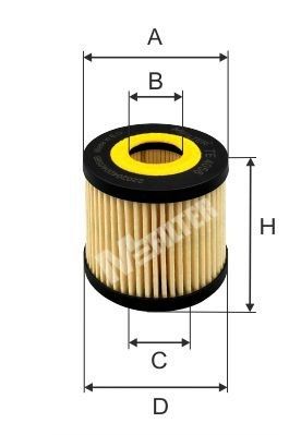 TE4056 MFILTER Масляный фильтр