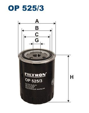 OP5253 FILTRON Масляный фильтр