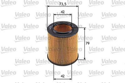 586566 VALEO Масляный фильтр