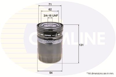 EOF029 COMLINE Масляный фильтр