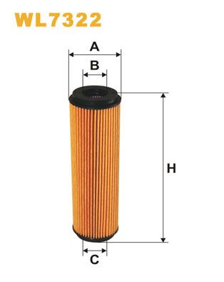 WL7322 WIX FILTERS Масляный фильтр