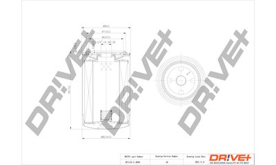 DP1110110039 Dr!ve+ Масляный фильтр