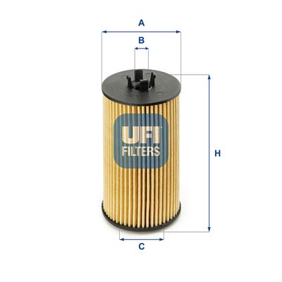 2519900 UFI Масляный фильтр