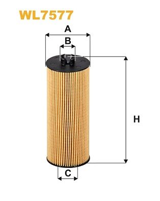 WL7577 WIX FILTERS Масляный фильтр