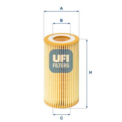2501300 UFI Масляный фильтр