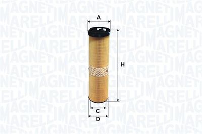 153071762440 MAGNETI MARELLI Масляный фильтр