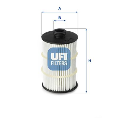 2509000 UFI Масляный фильтр