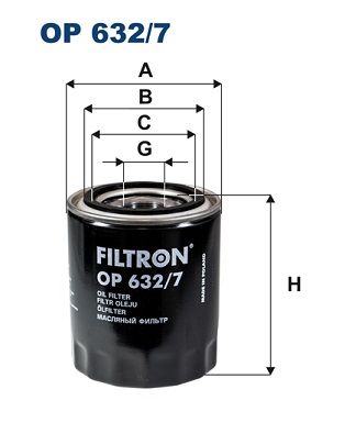 OP6327 FILTRON Масляный фильтр