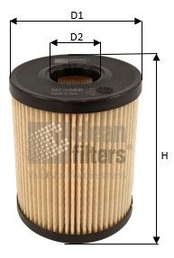 ML4568 CLEAN FILTERS Масляный фильтр