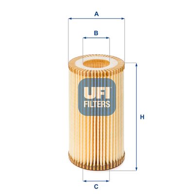2515900 UFI Масляный фильтр