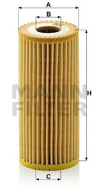 HU6153x MANN-FILTER Масляный фильтр