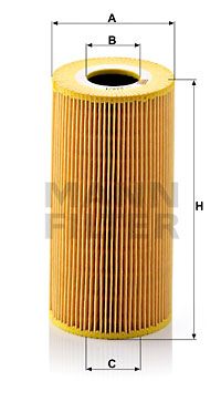 HU8481x MANN-FILTER Масляный фильтр