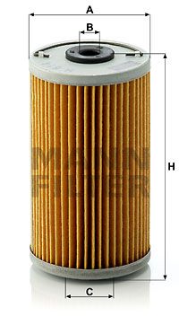 H614x MANN-FILTER Масляный фильтр