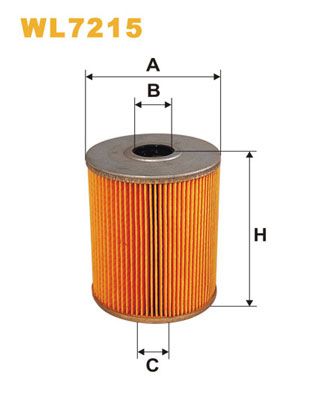 WL7215 WIX FILTERS Масляный фильтр