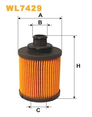 WL7429 WIX FILTERS Масляный фильтр