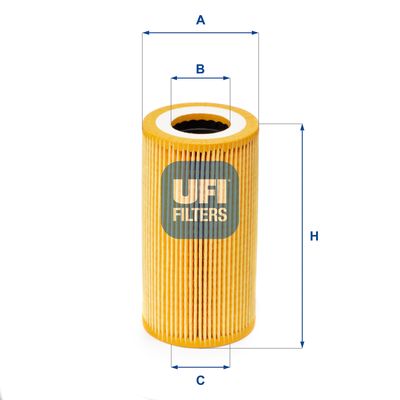 2516500 UFI Масляный фильтр