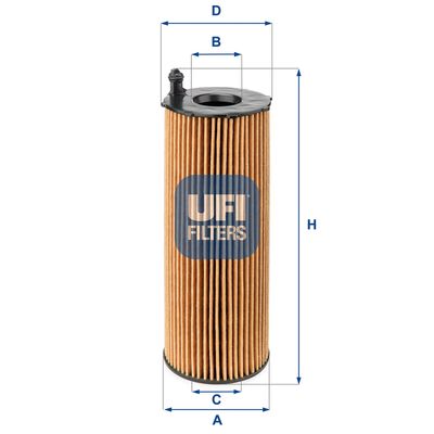 2510500 UFI Масляный фильтр