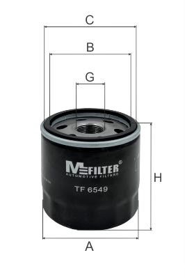 TF6549 MFILTER Масляный фильтр