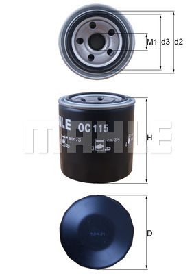 WG1217023 WILMINK GROUP Масляный фильтр