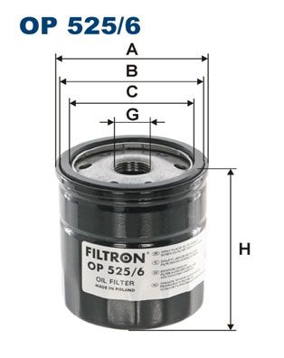 OP5256 FILTRON Масляный фильтр