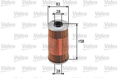 586534 VALEO Масляный фильтр