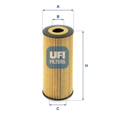 2519800 UFI Масляный фильтр