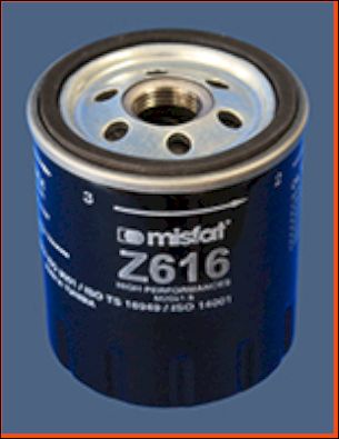 Z616 MISFAT Масляный фильтр