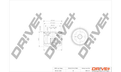 DP1110110310 Dr!ve+ Масляный фильтр