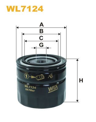 WL7124 WIX FILTERS Гидрофильтр, автоматическая коробка передач