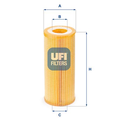 2506500 UFI Масляный фильтр