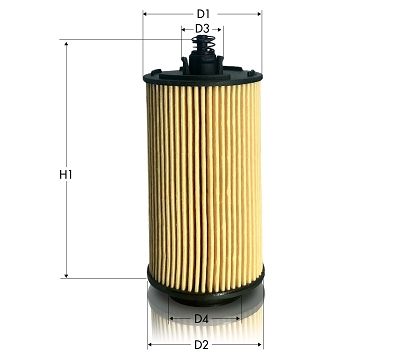 OL2182E TECNECO FILTERS Масляный фильтр