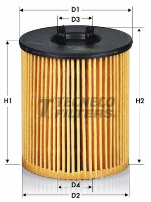 OL07020E TECNECO FILTERS Масляный фильтр