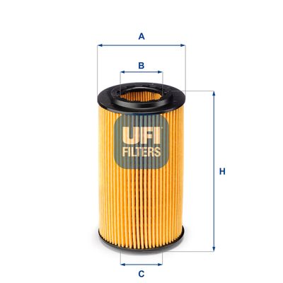 2507200 UFI Масляный фильтр