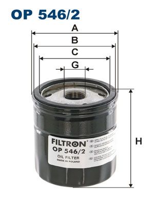 OP5462 FILTRON Масляный фильтр