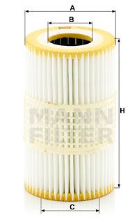 HU7035y MANN-FILTER Масляный фильтр
