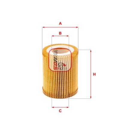 S5164PE SOFIMA Масляный фильтр