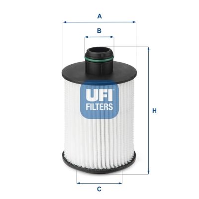 2509300 UFI Масляный фильтр