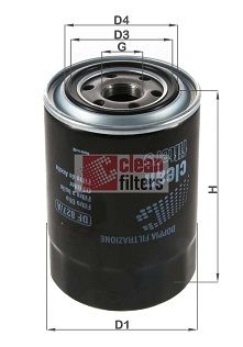 DF827A CLEAN FILTERS Масляный фильтр