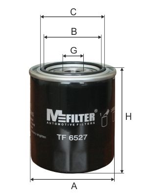 TF6527 MFILTER Масляный фильтр