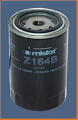 Z164B MISFAT Масляный фильтр