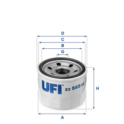 2356500 UFI Масляный фильтр