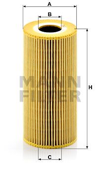 HU951x MANN-FILTER Масляный фильтр