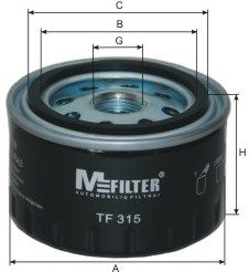 TF315 MFILTER Масляный фильтр