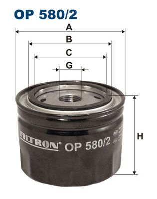 OP5802 FILTRON Масляный фильтр