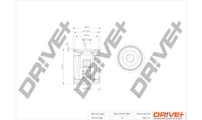 DP1110110335 Dr!ve+ Масляный фильтр