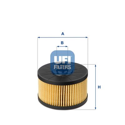 2514500 UFI Масляный фильтр
